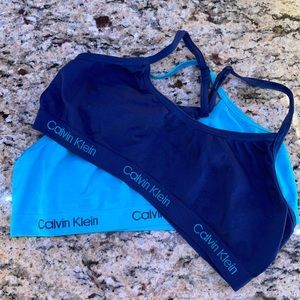 2 Calvin Klein Training Bras